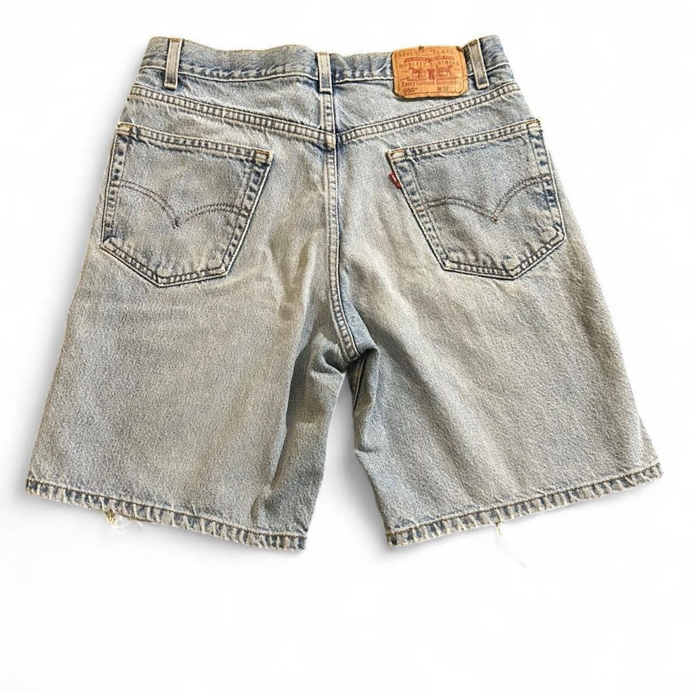 ⭐ Vintage Levi’s 550 Relaxed Fit Denim Shorts – W32 – 1999 – Original Cut